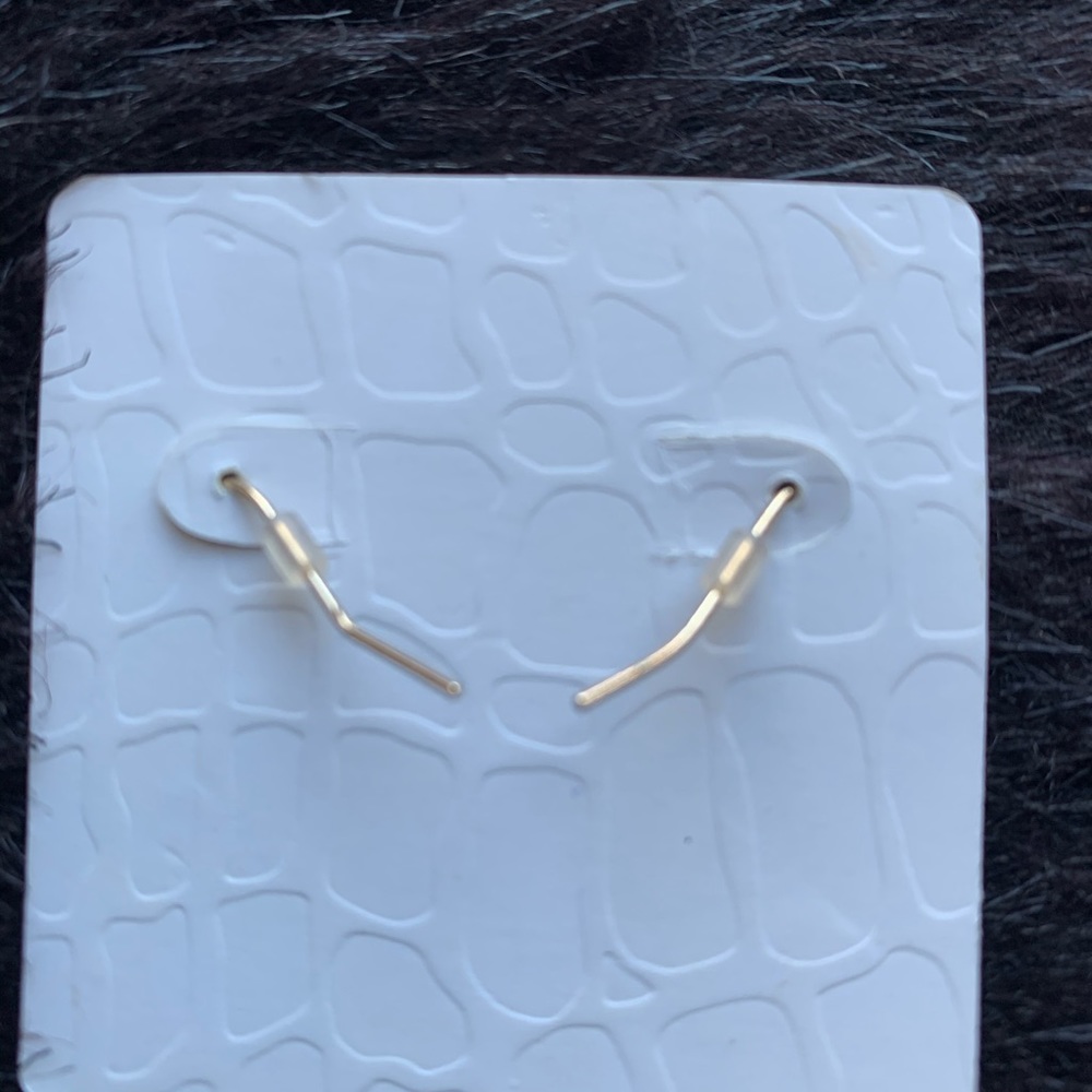 Gold earrings - Picture 4 of 5